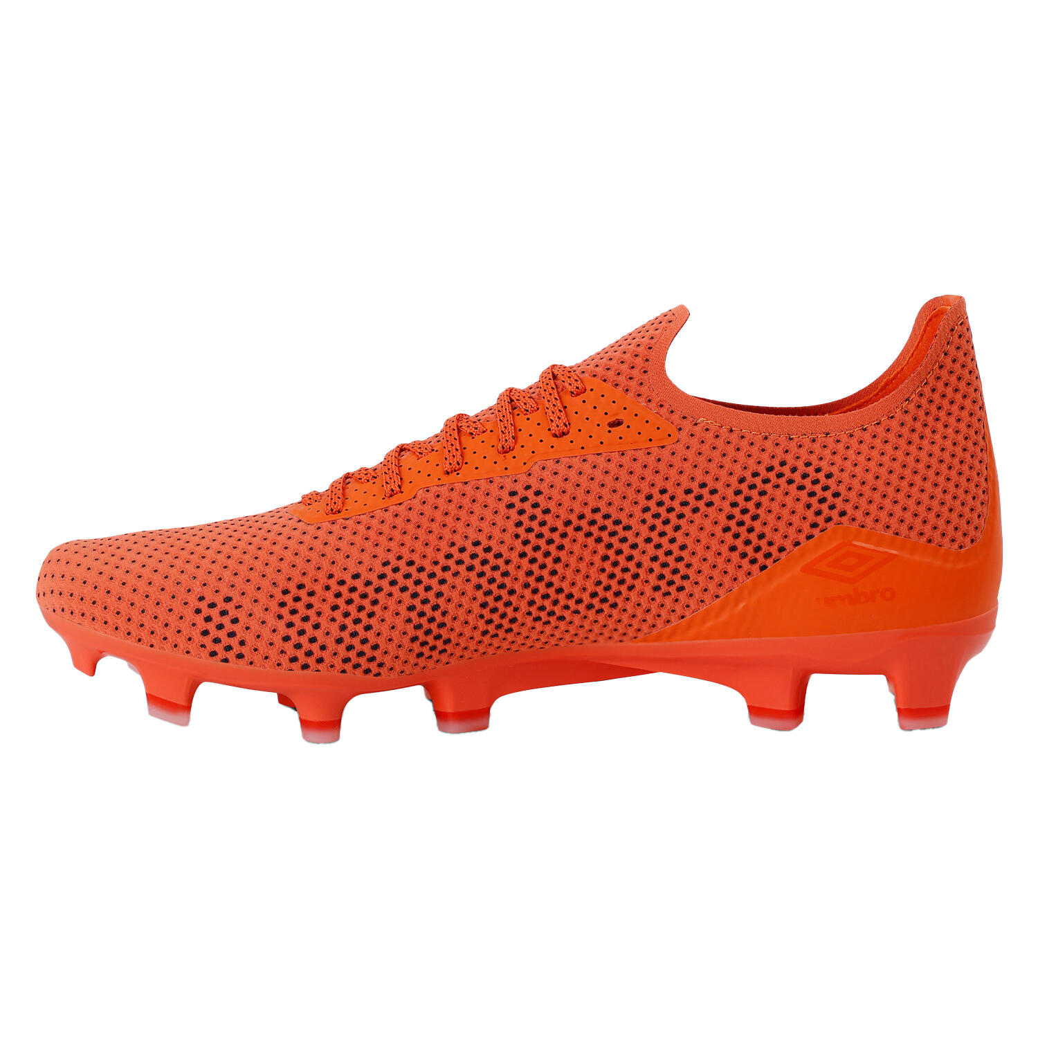 Scarpe Da Calcio Uomo Umbro Velocita Matrix Pro Fg Fuoco Di Drago Nero Bianco 2/4