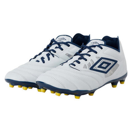Chaussures De Foot Pour Terrain Ferme TOCCO PREMIER Homme (Blanc / Bleu Sarcelle