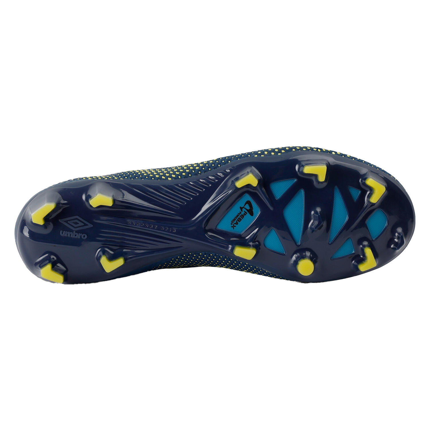 Scarpe Da Calcio Uomo Umbro Velocita Matrix Pro Fg Poseidone Giallo Fiamma 4/4