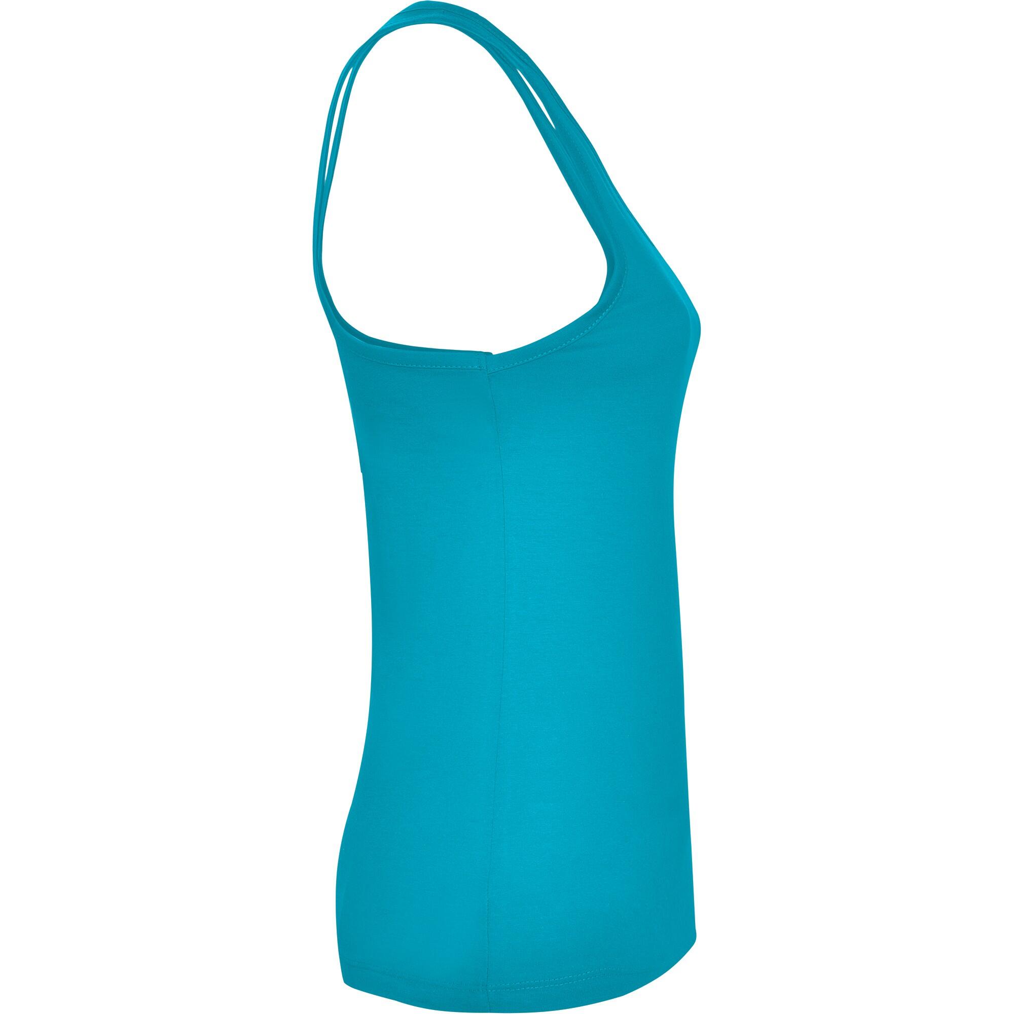 Dames Brenda Tanktop (Turquoise) 4/4