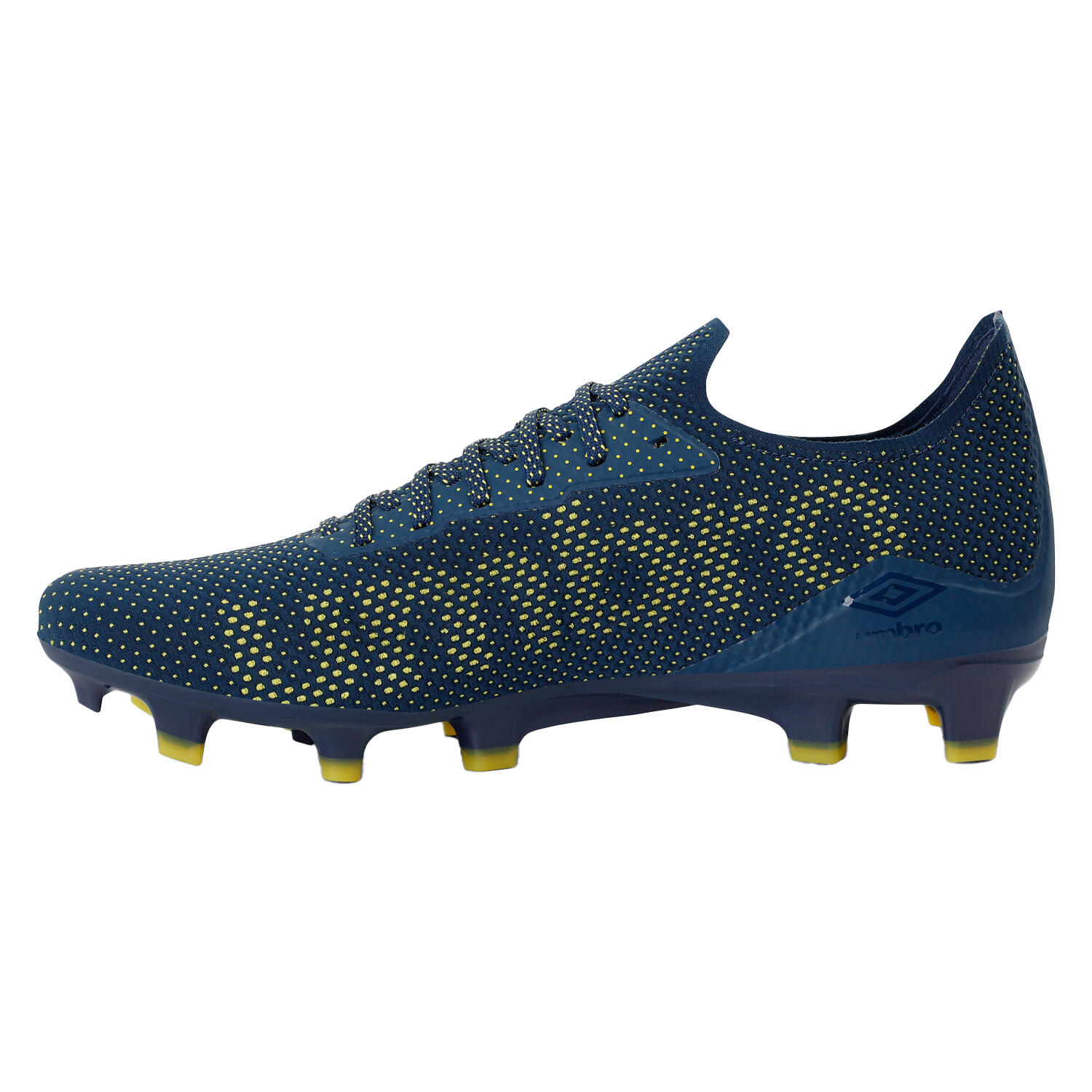 Scarpe Da Calcio Uomo Umbro Velocita Matrix Pro Fg Poseidone Giallo Fiamma 2/4