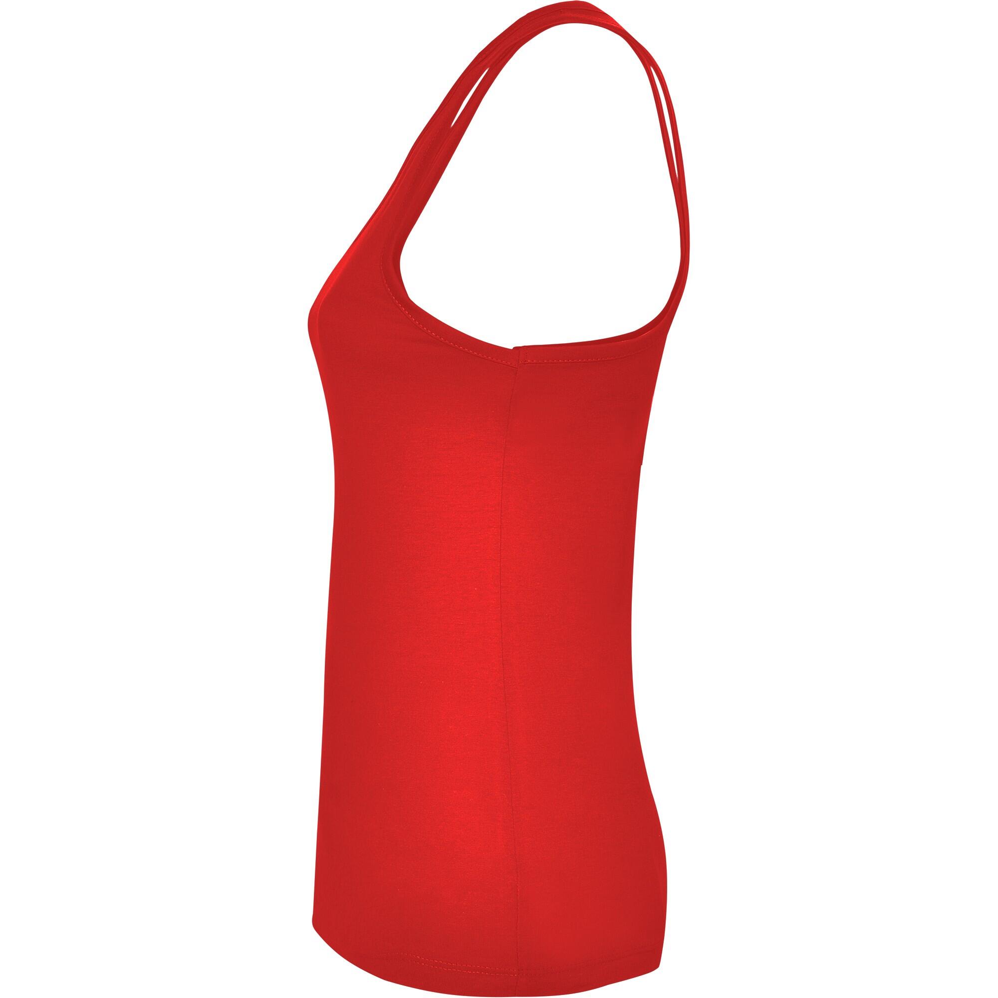 Dames Brenda Tanktop (Rood) 3/4