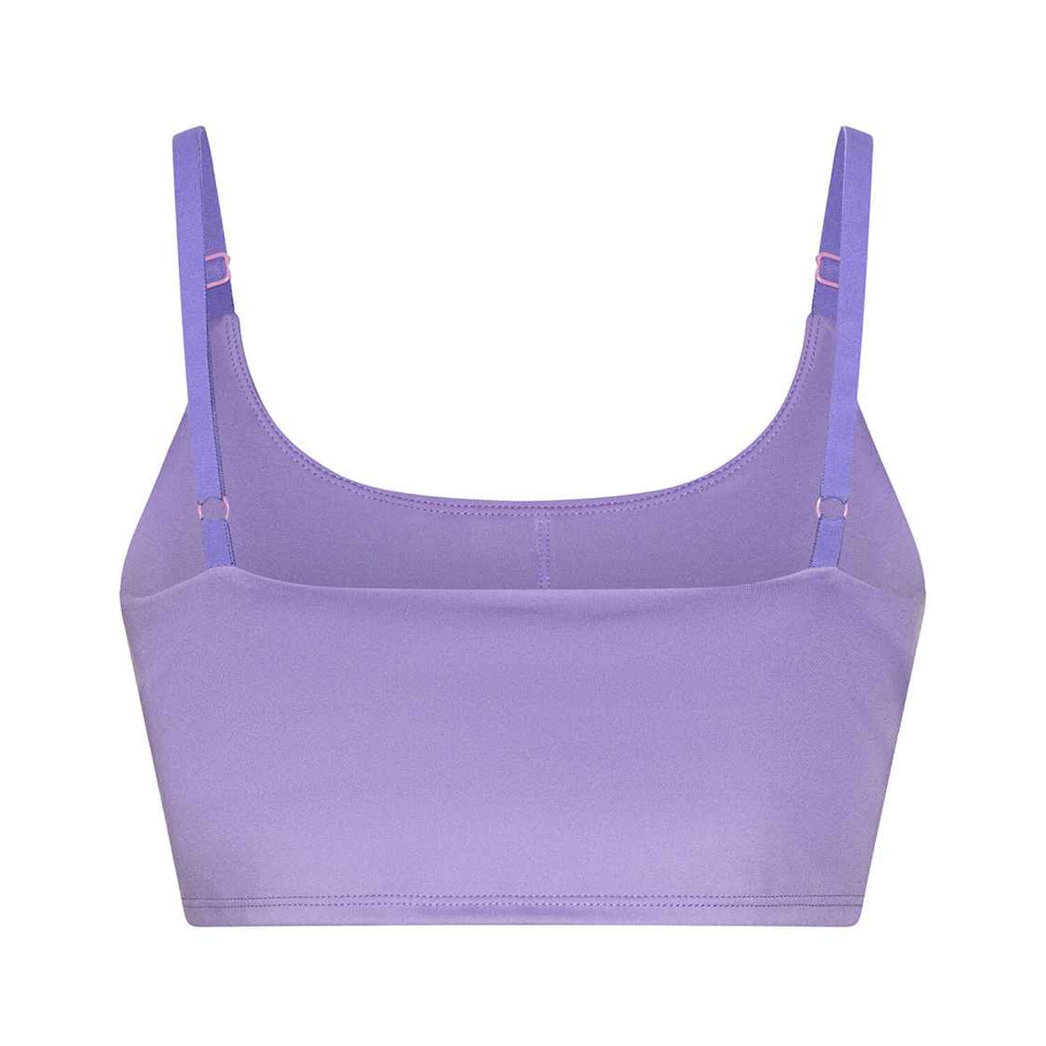 "Tech" SportBH recyceltes Material für Damen Digitalesd Lavender 3/4