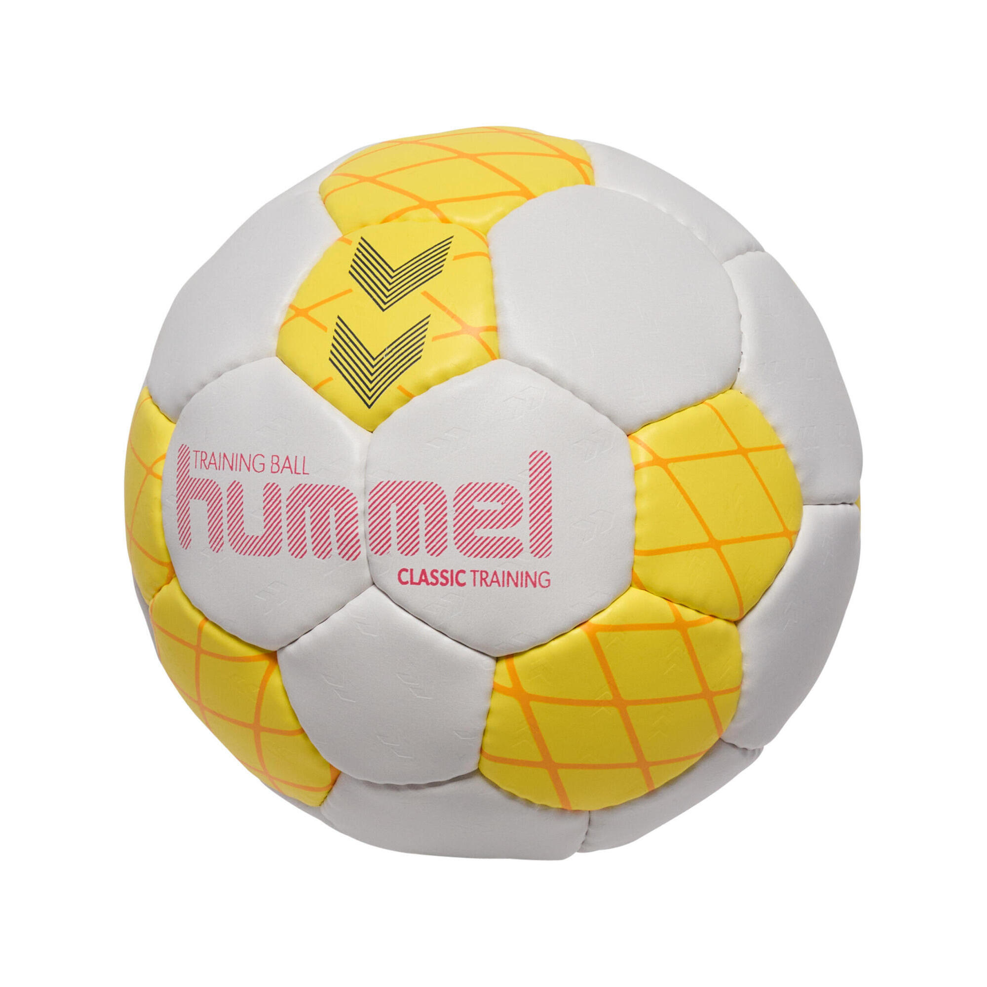 Hummel - Enfiler Bandeau Hmlclassic Handball Adulte Hummel - Ballon De Hand - Blanc|jaune|orange - 2 - Decathlon