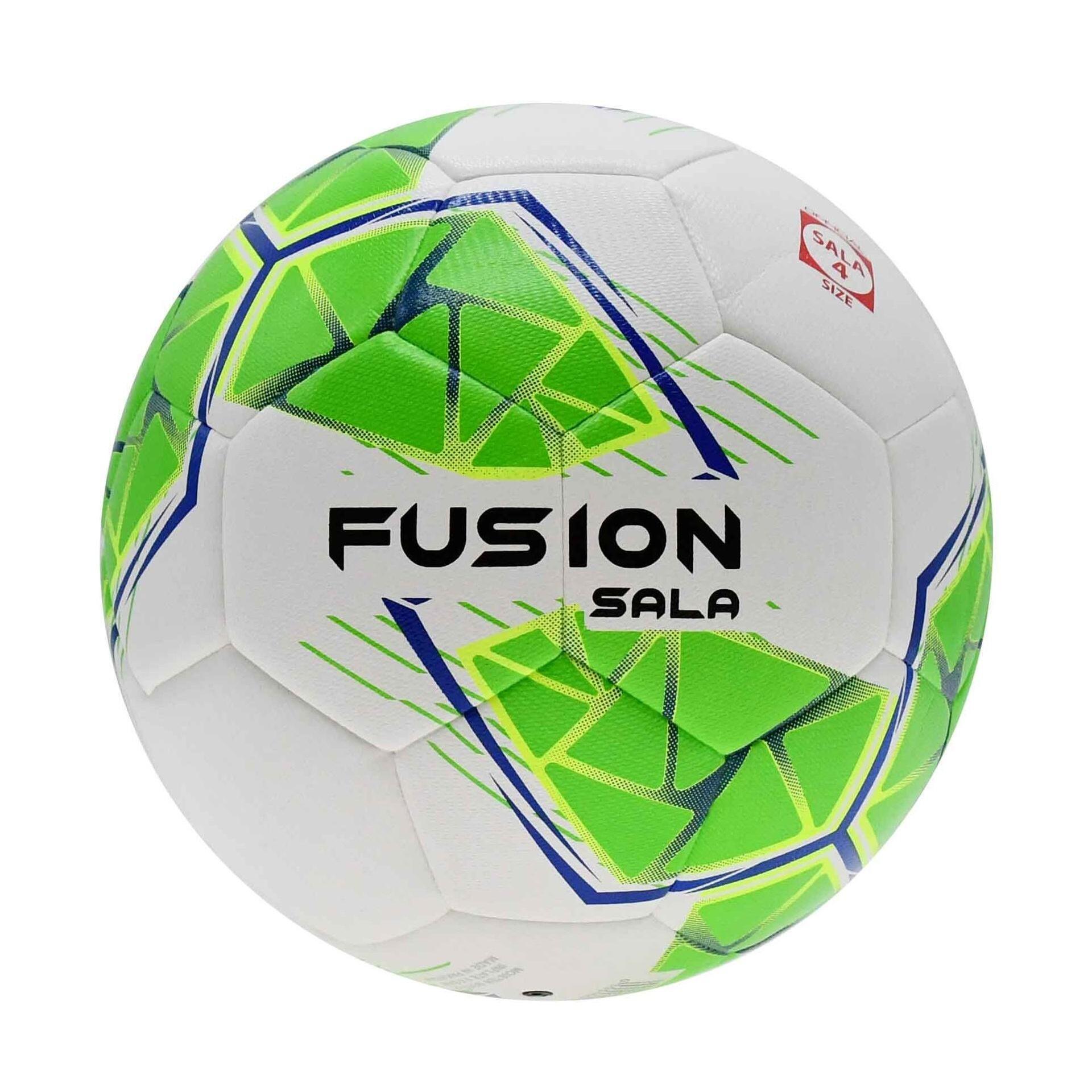 Fusion Sala 2024 Futsal Ball (White/Fluorescent Green/Fluorescent Yellow/Blue) 1/1