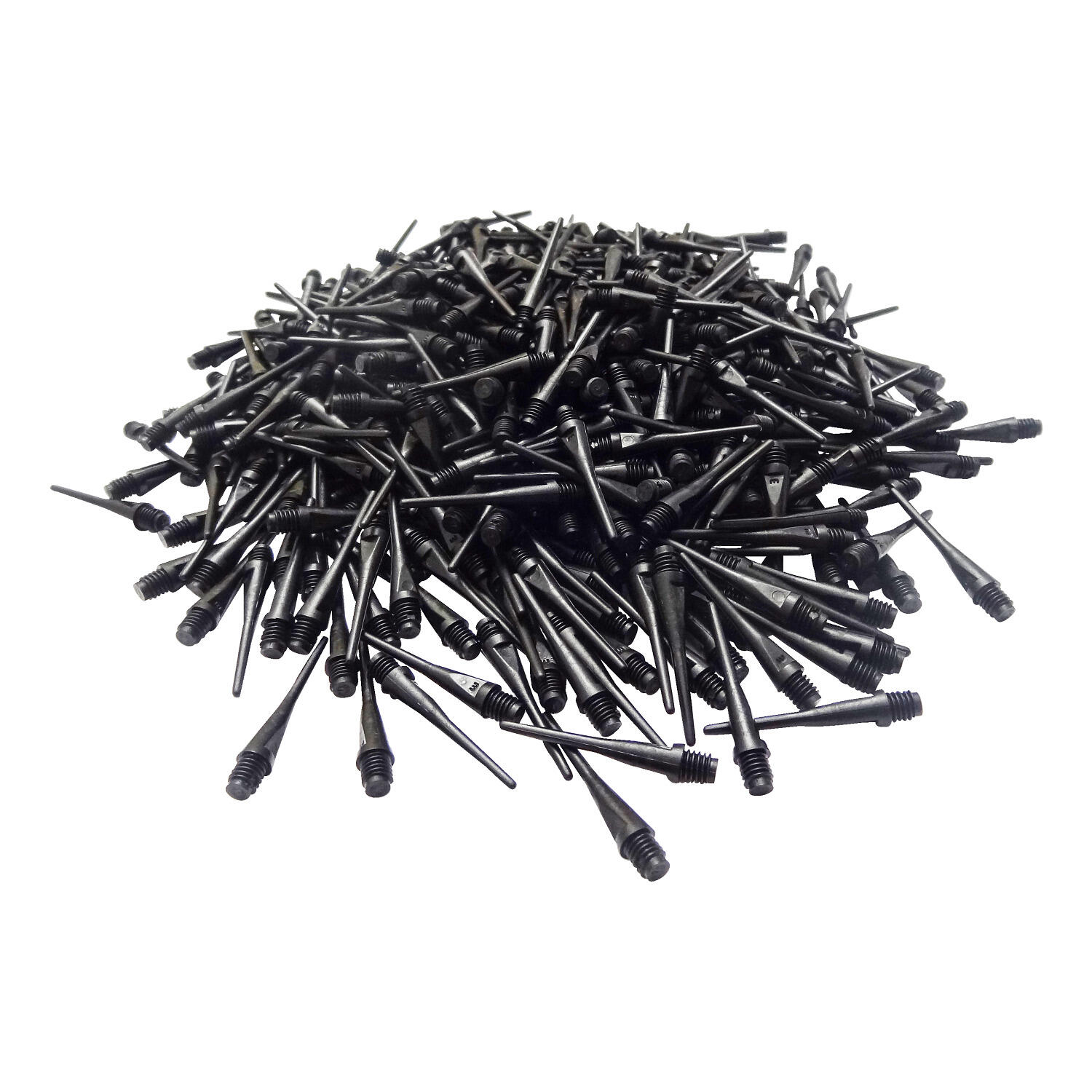 Pointes de fléchettes Longlife 2BA, longues Noir 500 pièces Unisexe 2/2