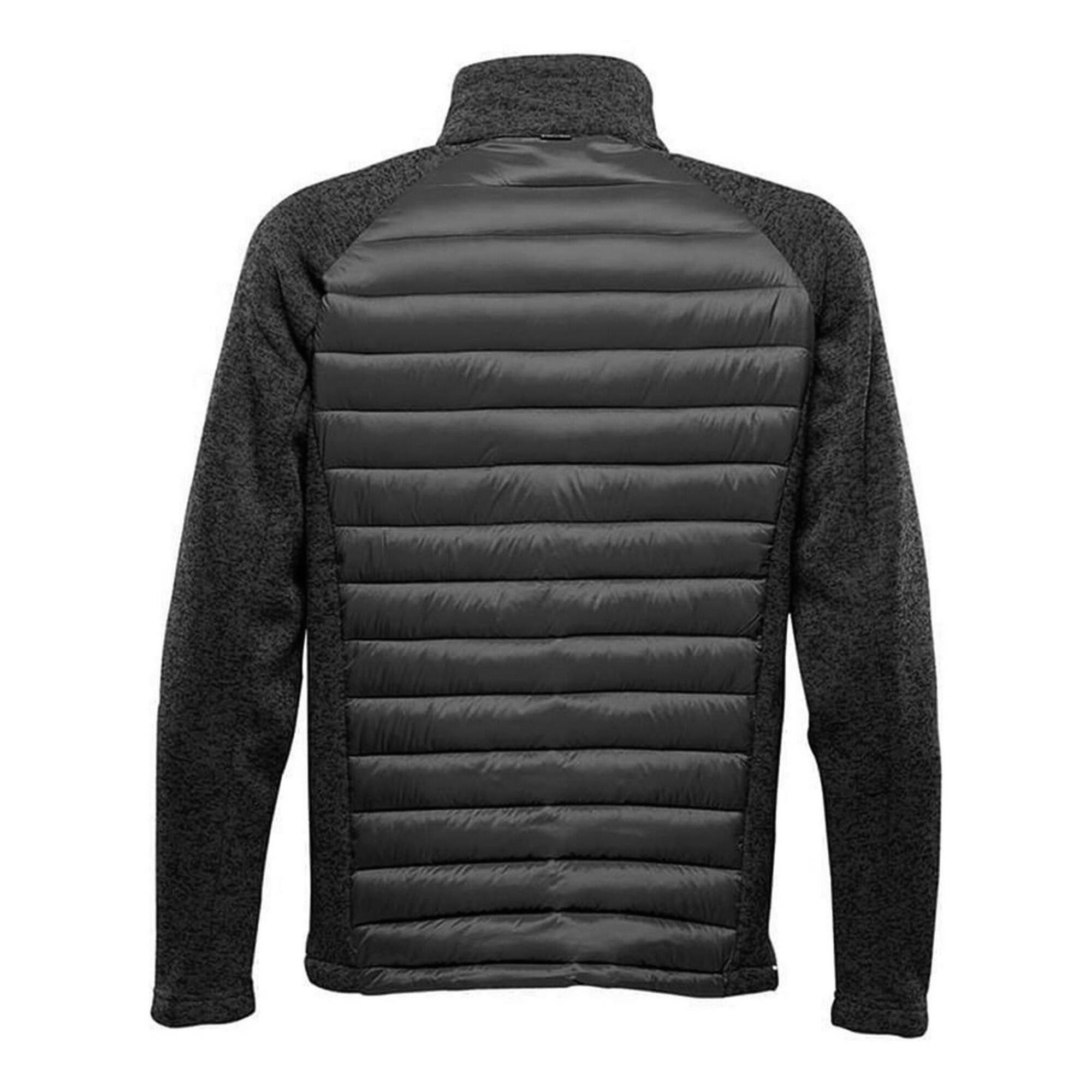 Mens Narvik Lightweight Padded Jacket (Black/Dolphin Heather) 2/3