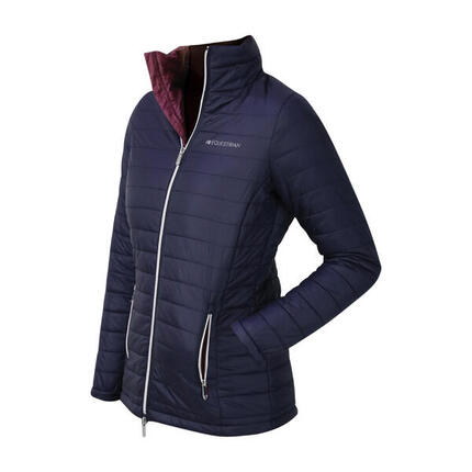 Synergy" Steppjacke für Damen Marineblau/Feige