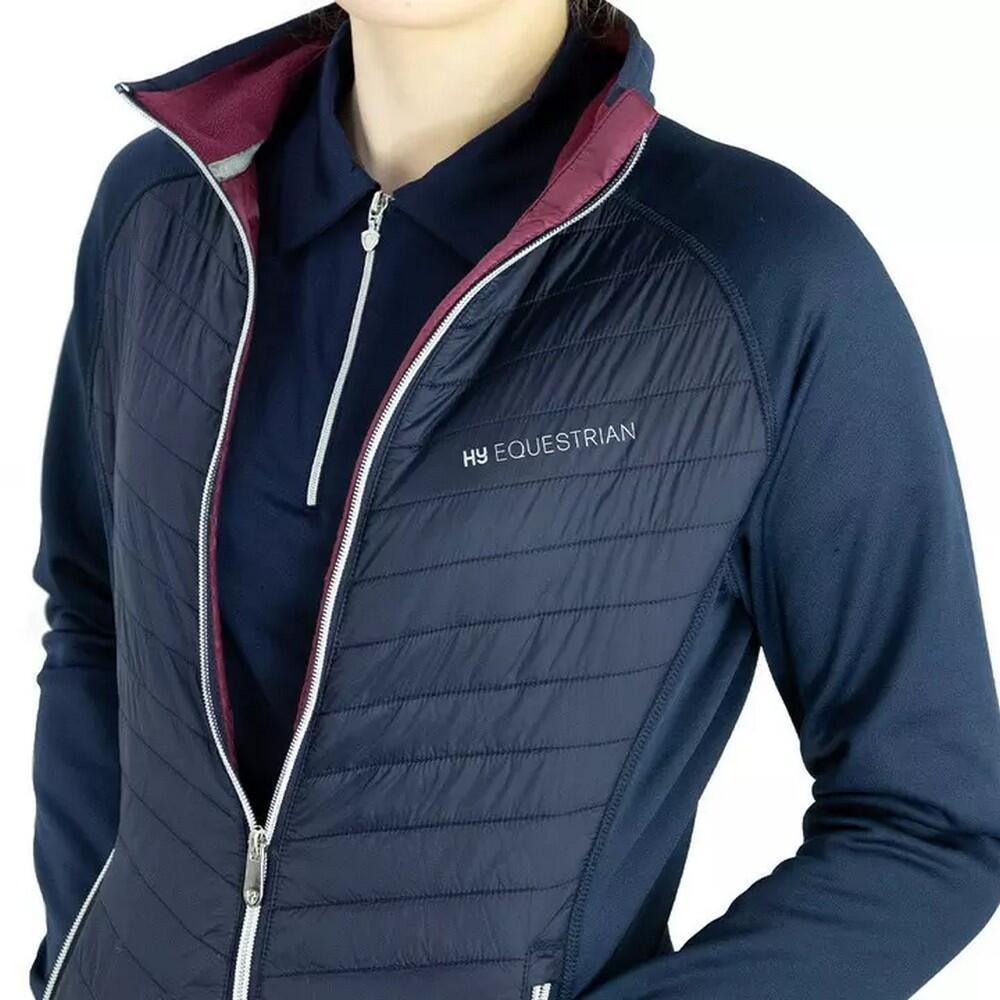 Veste Matelassée SYNERGY ELEVATE SYNC Femme (Bleu Marine / Figue) 3/3