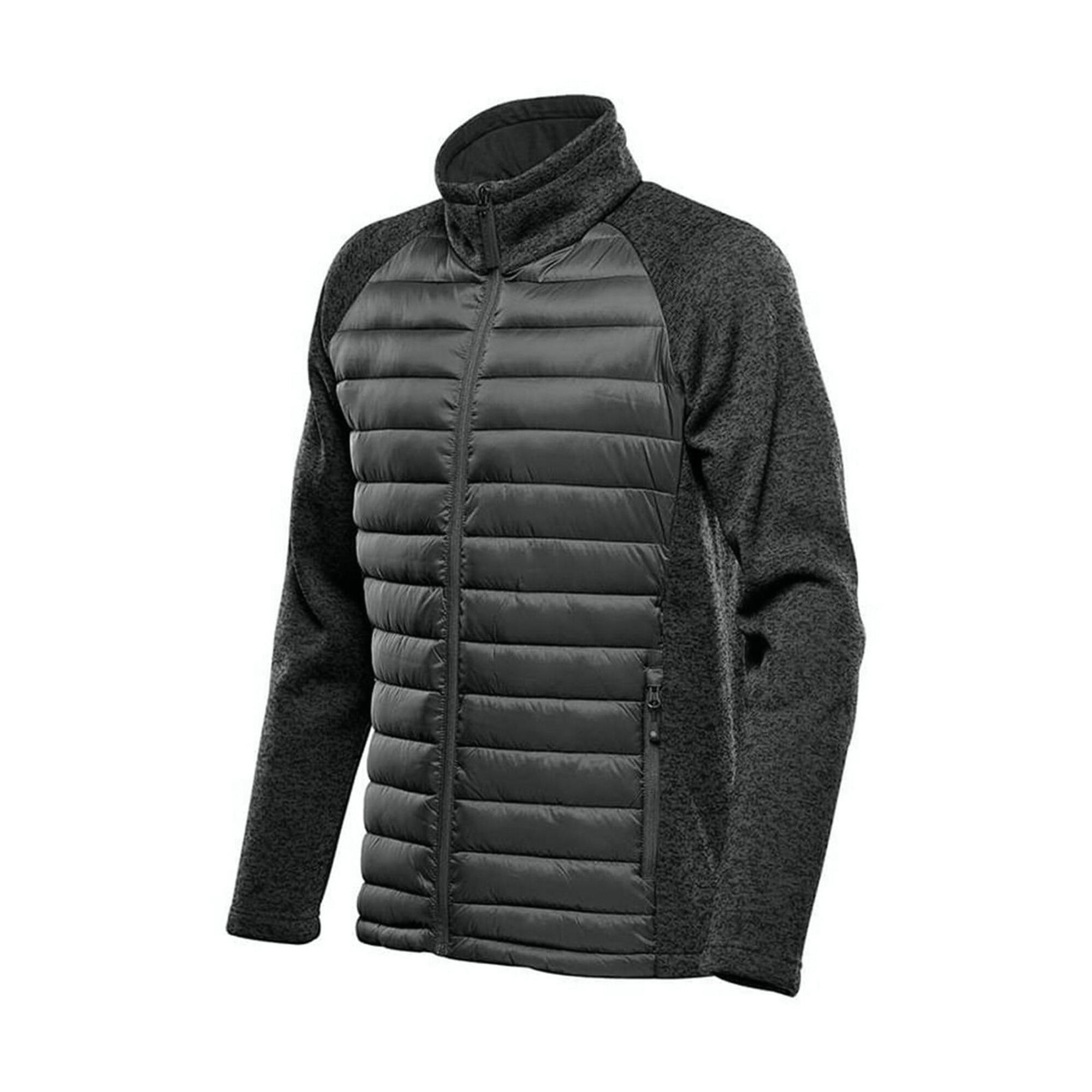 Mens Narvik Lightweight Padded Jacket (Black/Dolphin Heather) 3/3