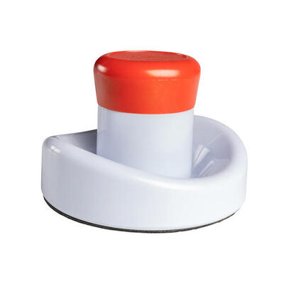 Airhockey Pusher Universal Tischfußball Unisex Weiß-Rot