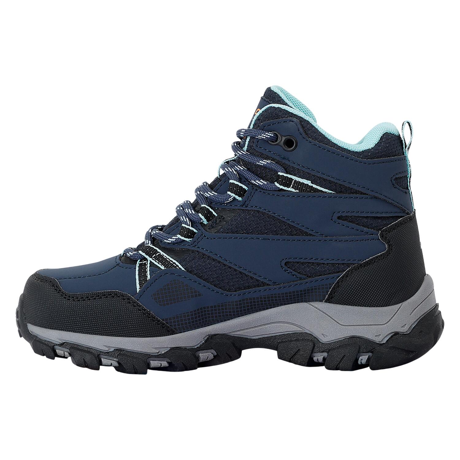 Childrens/Kids Holcombe III Walking Boots (Navy/Aruba Blue) 3/5
