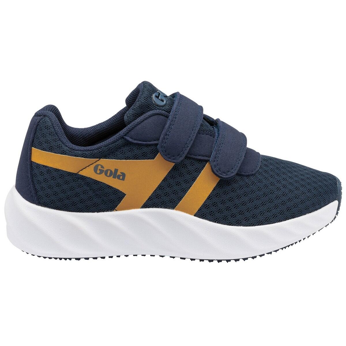 GOLA Childrens/Kids Draken Trainers (Navy/Deep Sun)