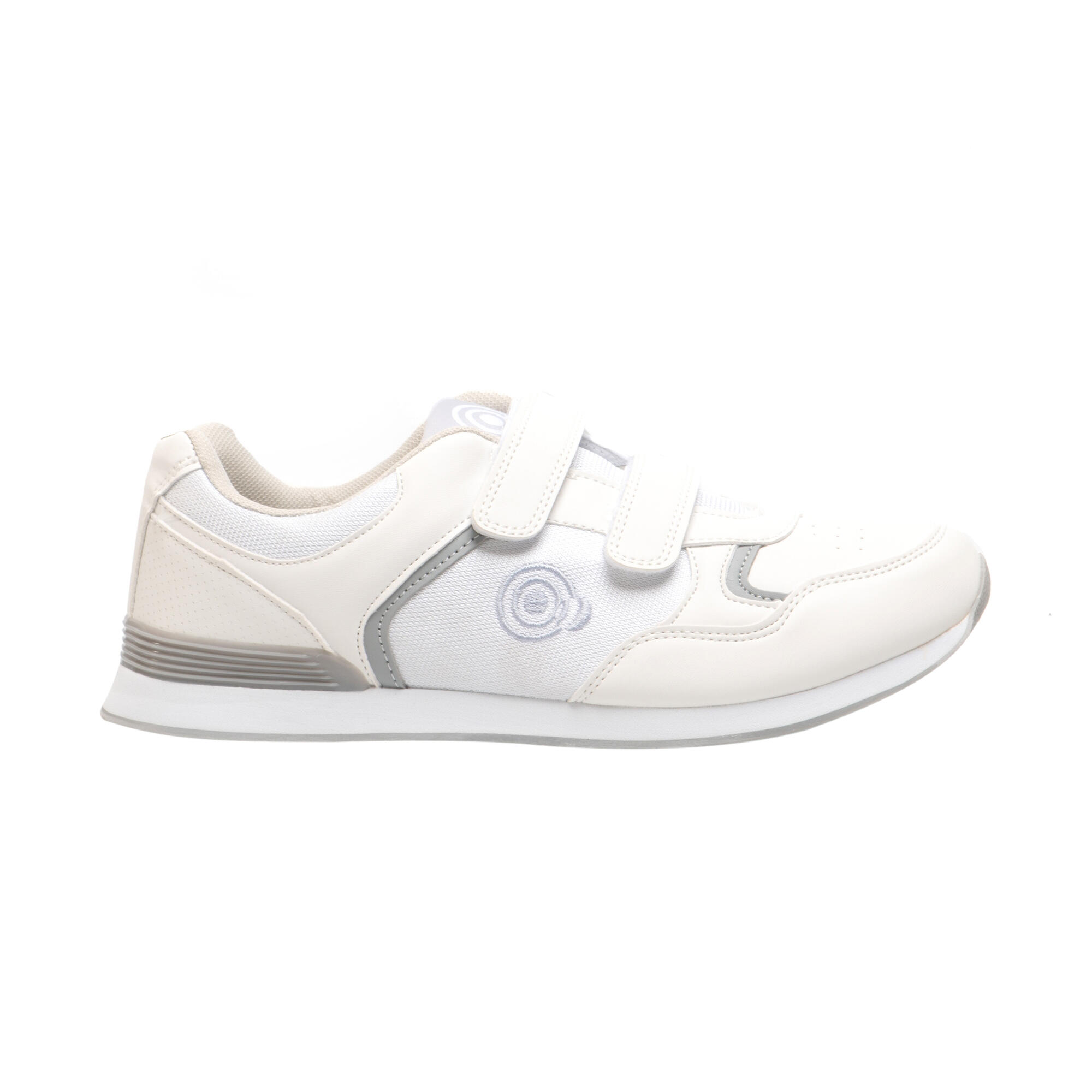 Scarpe Da Ginnastica Tipo Bowling Con Strappo Uomo Dek Drive Bianco/Grigio 2/4