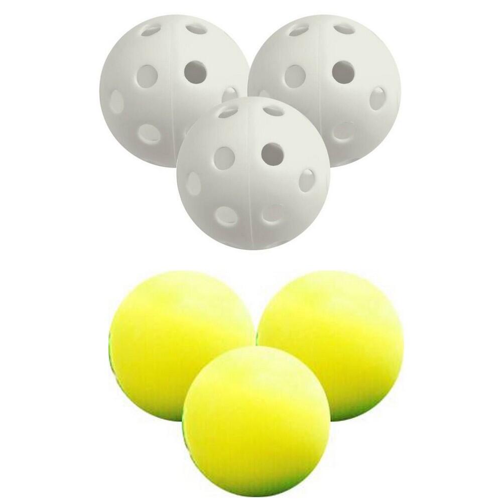 Practice Golf Balls (Pack of 32) (Yellow/White) 2/2