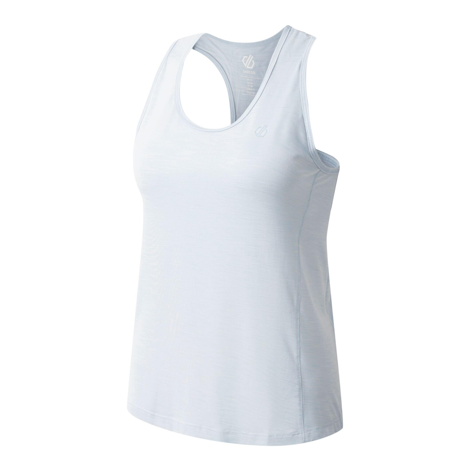 Débardeur Extensible Style Dos Nageur MODERNIZE Femme (Blanc Ciel) 3/4