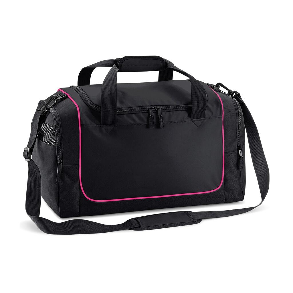 QUADRA Teamwear Locker Bag (Black/Fuchsia)