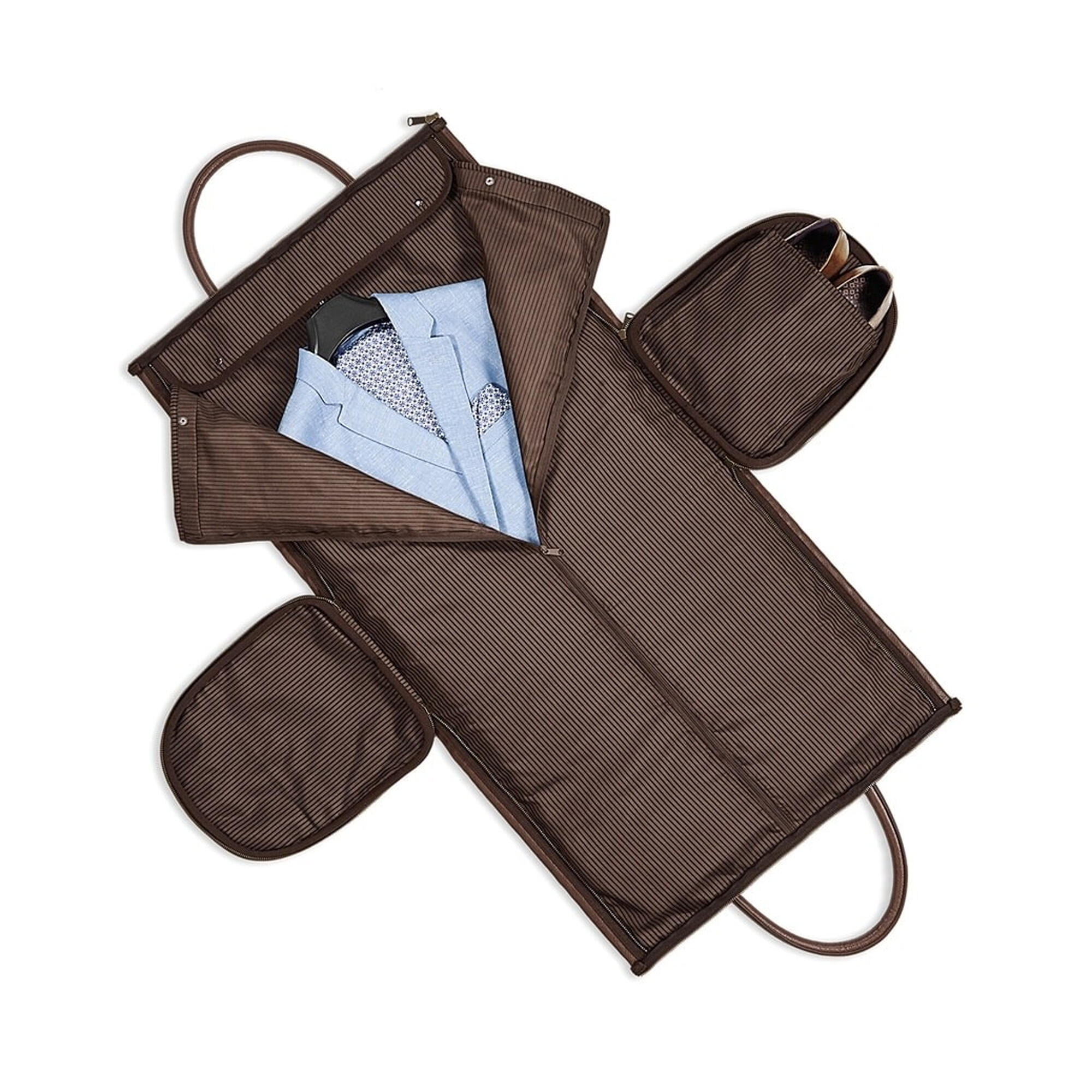 Nuhide Garment Weekender Duffel/Holdall Bag (Tan) 2/3