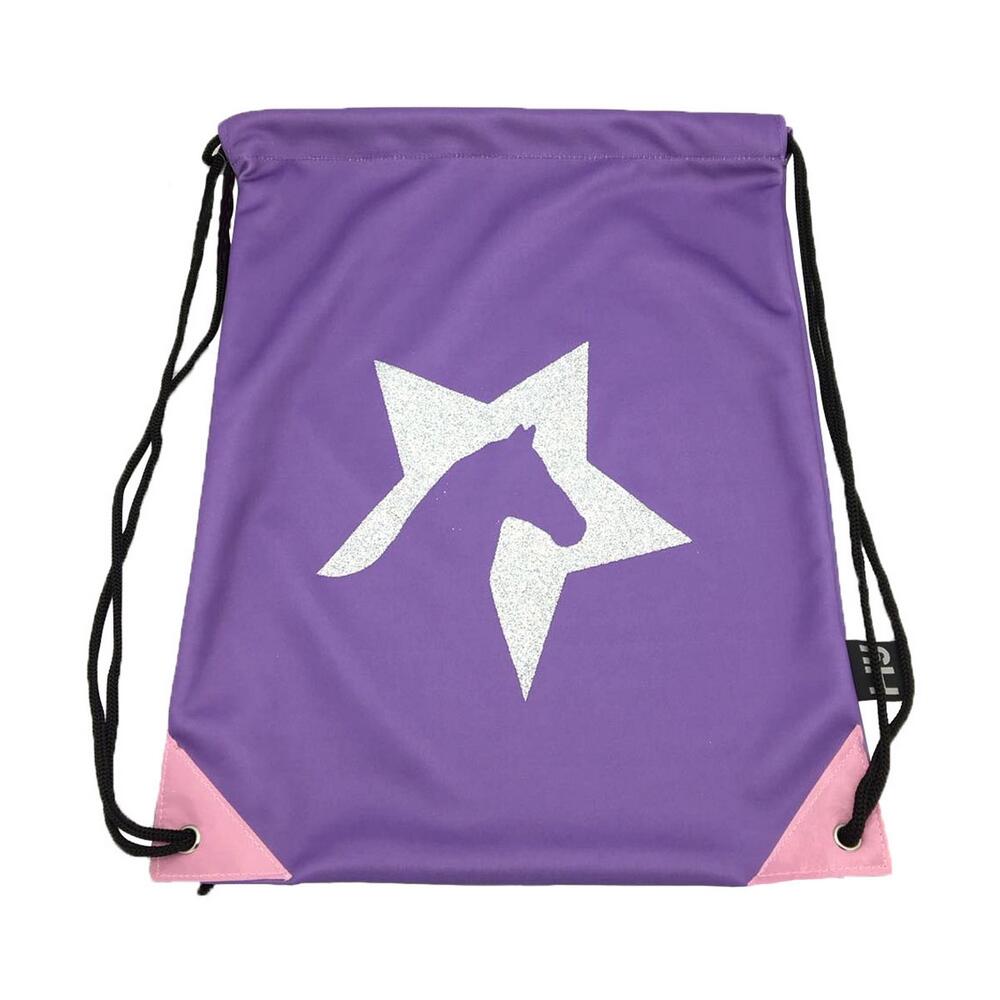 Zeddy Drawstring Bag (Floral Lavender/Pink Powder Blush) 1/1