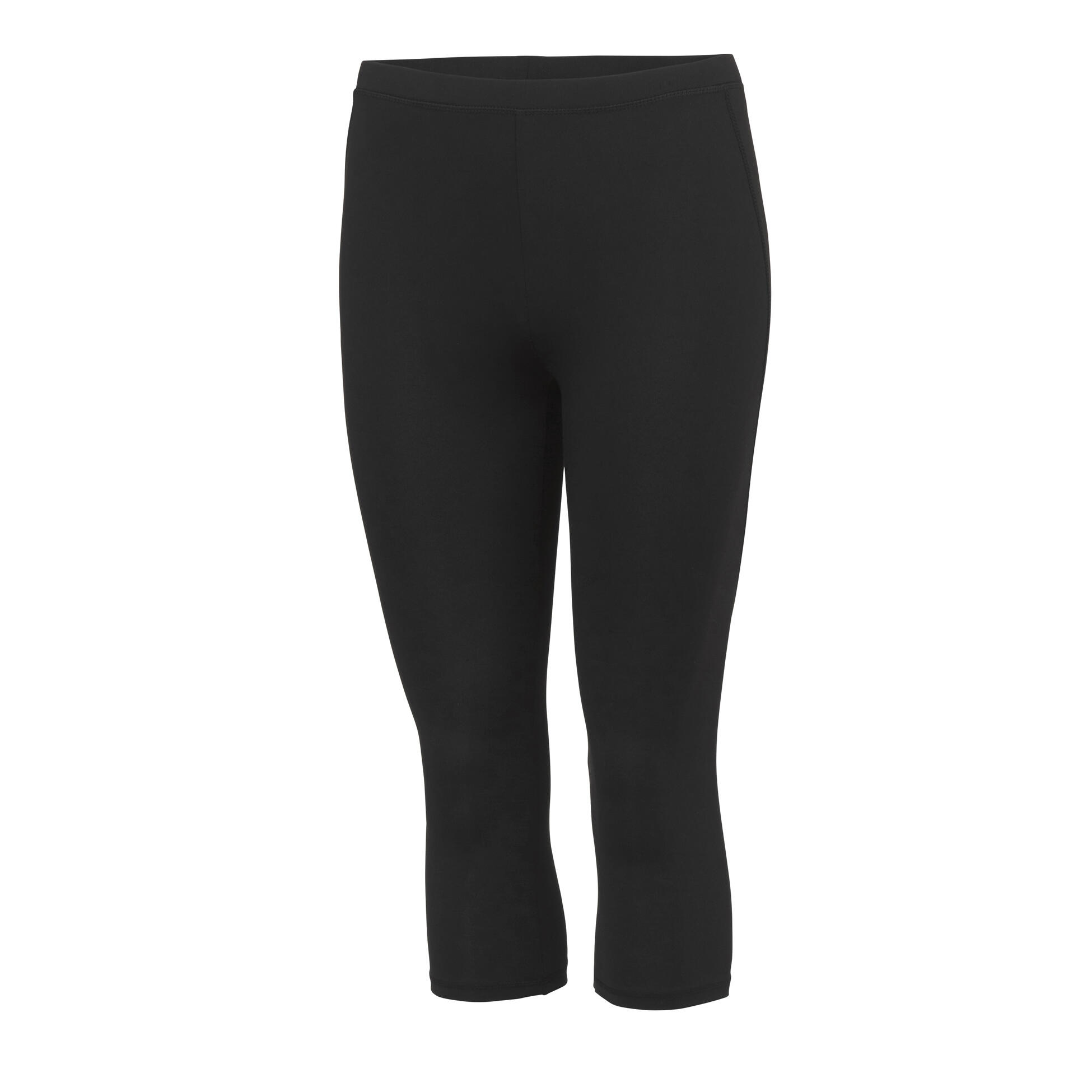 Just Cool Capri Sport Hose Mädchen Schwarz 2/3
