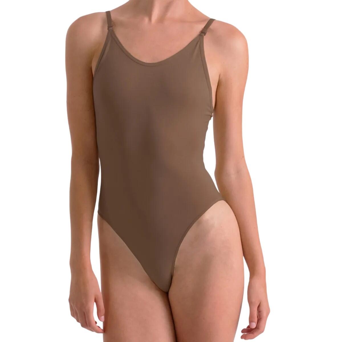 SILKY Girls Dance Seamless Low Back Leotard (1 Garment) (Dark Nude)