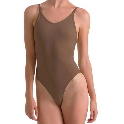 Justaucorps De Danse Sans Couture Fille (Marron)