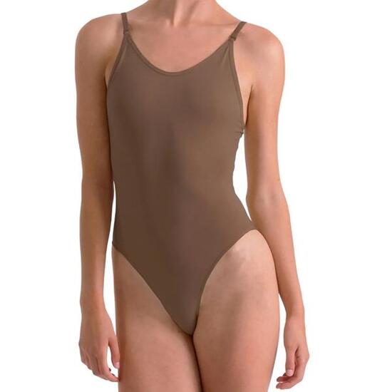 Justaucorps De Danse Sans Couture Fille (Marron)
