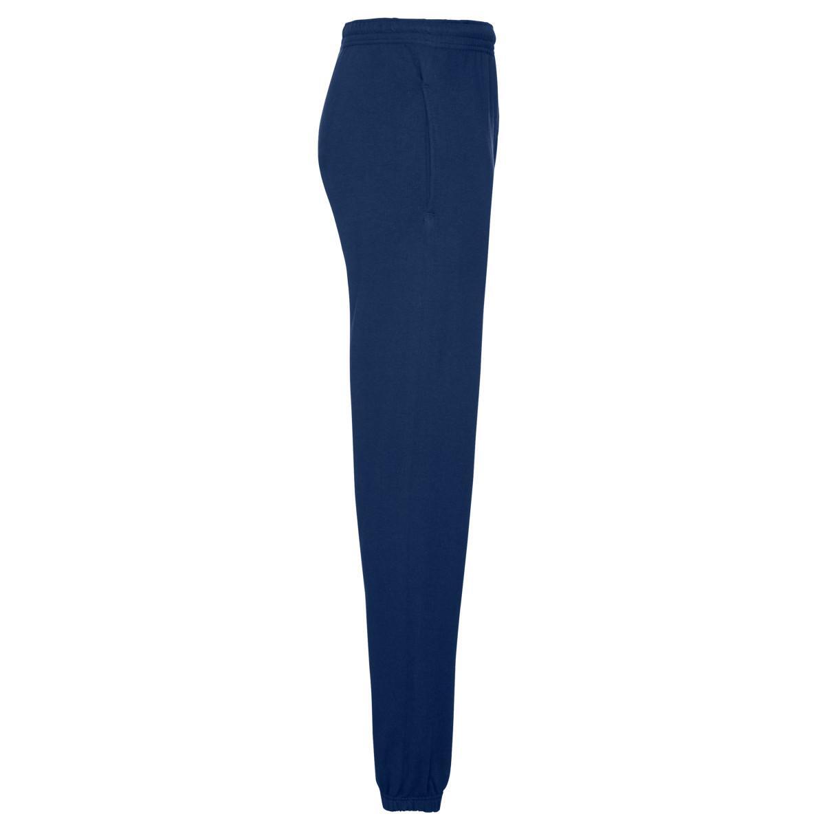 Mens Classic Elasticated Jogging Bottoms (Navy) 2/2