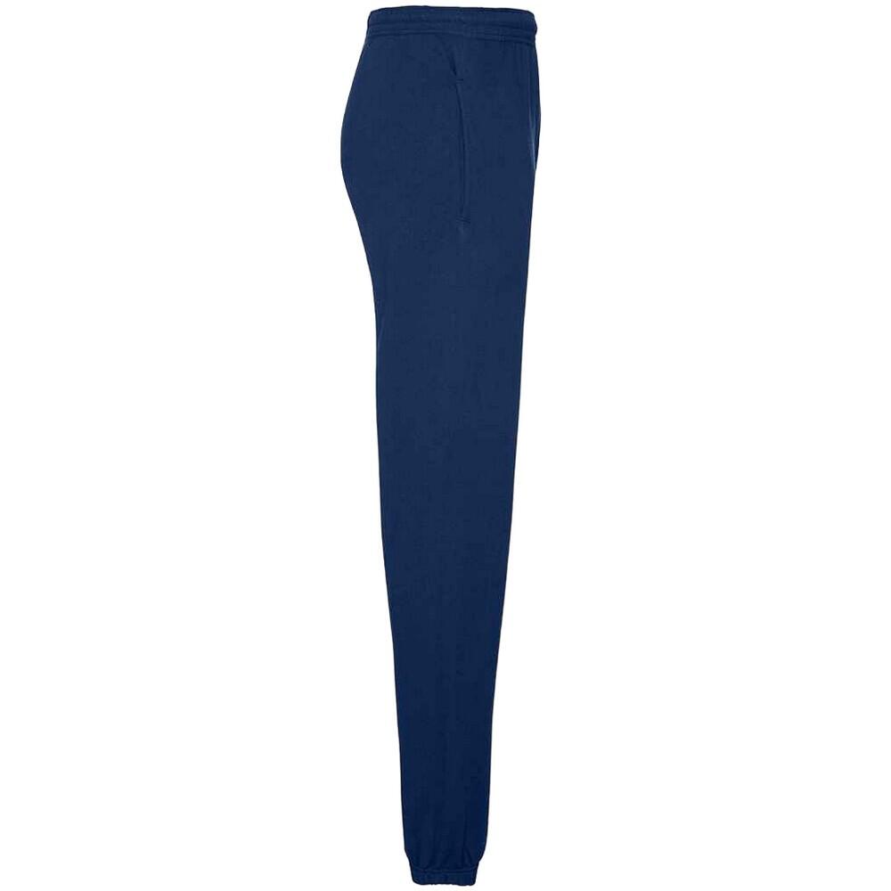 Fruit Of Loom Mens Classic 80/20 Elasticated Sweatpants (Navy) 3/3