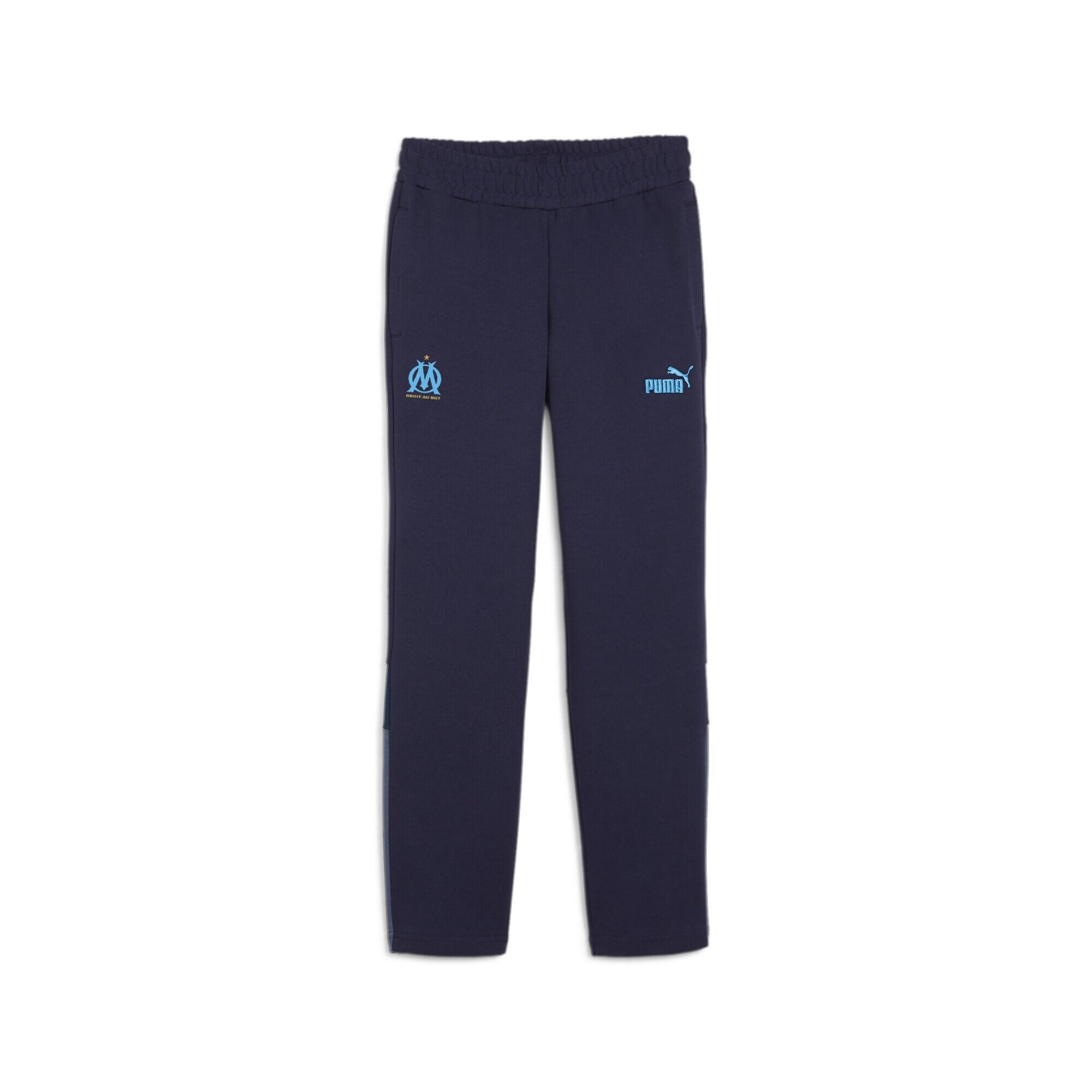 Puma - Pantalon De Survêtement Enfant Om Archive - Pantalons - Bleu - 10 À 12 Ans - Decathlon