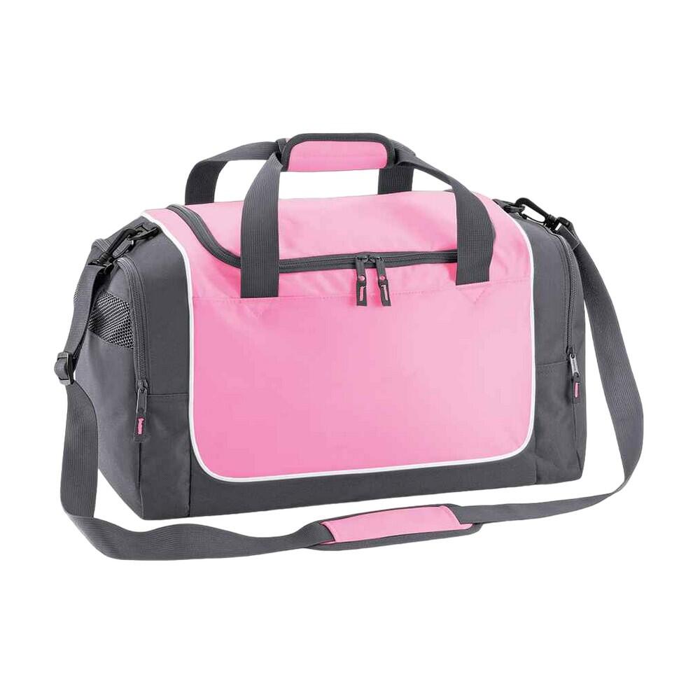 QUADRA Teamwear Locker Bag (Classic Pink/Graphite Grey)