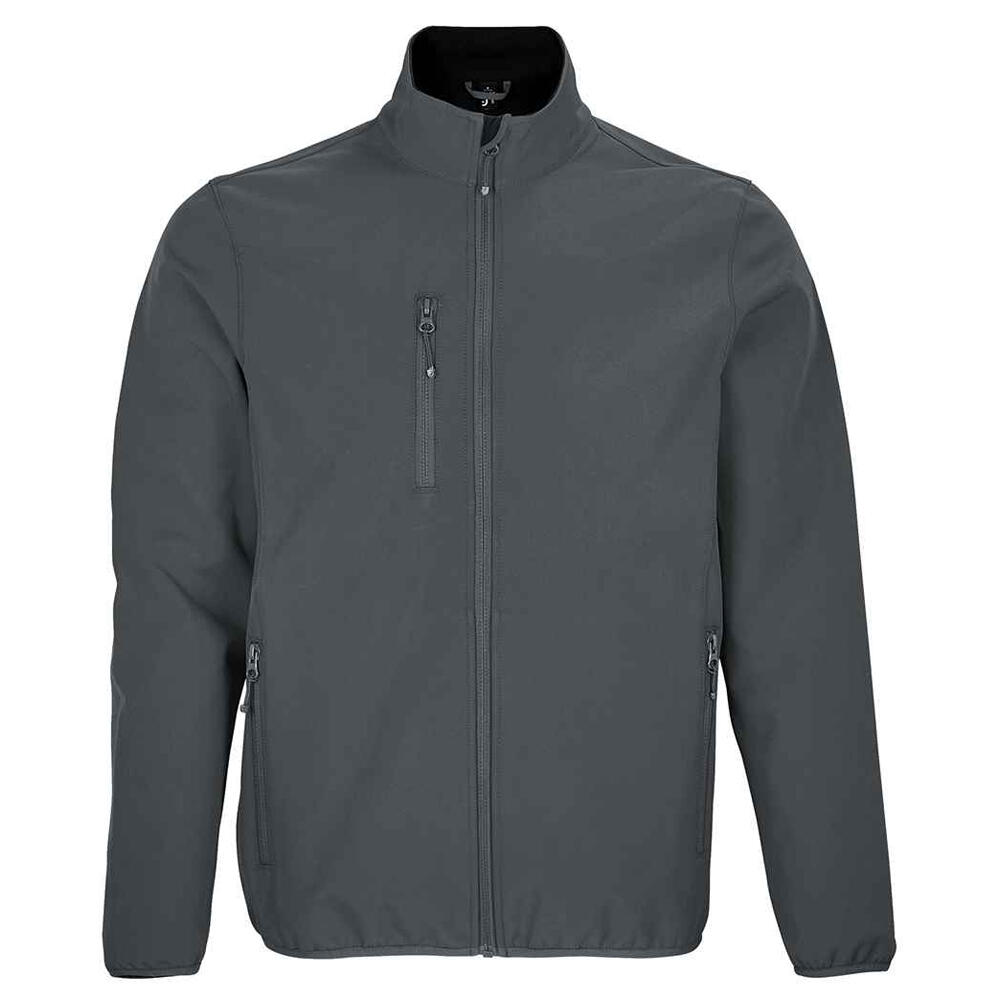 Mens Falcon Soft Shell Jacket (Charcoal Grey Solid)