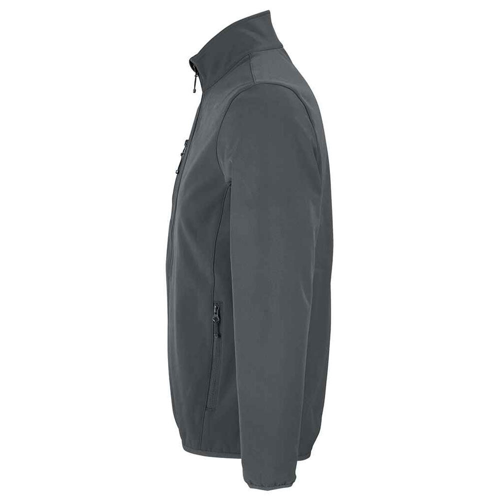 Veste Softshell FALCON Homme (Gris Charbon Uni) 3/4