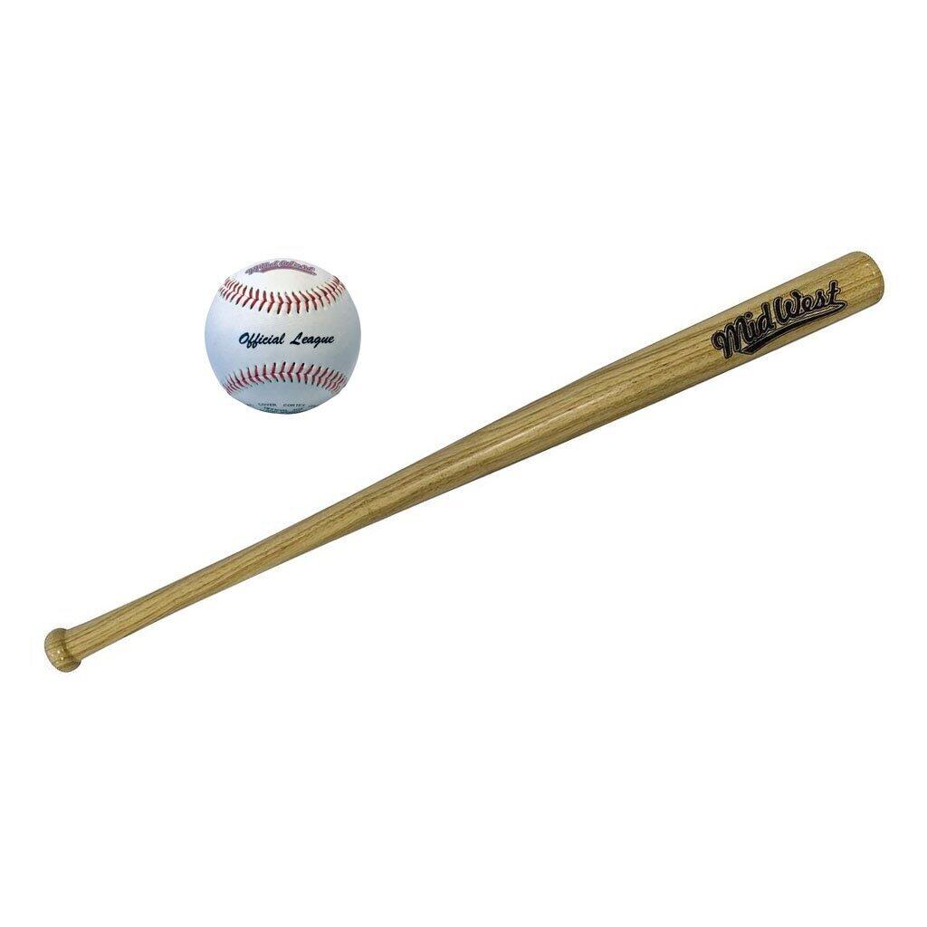MIDWEST Unisex Adult Slugger Baseball Bat (Bamboo Brown)
