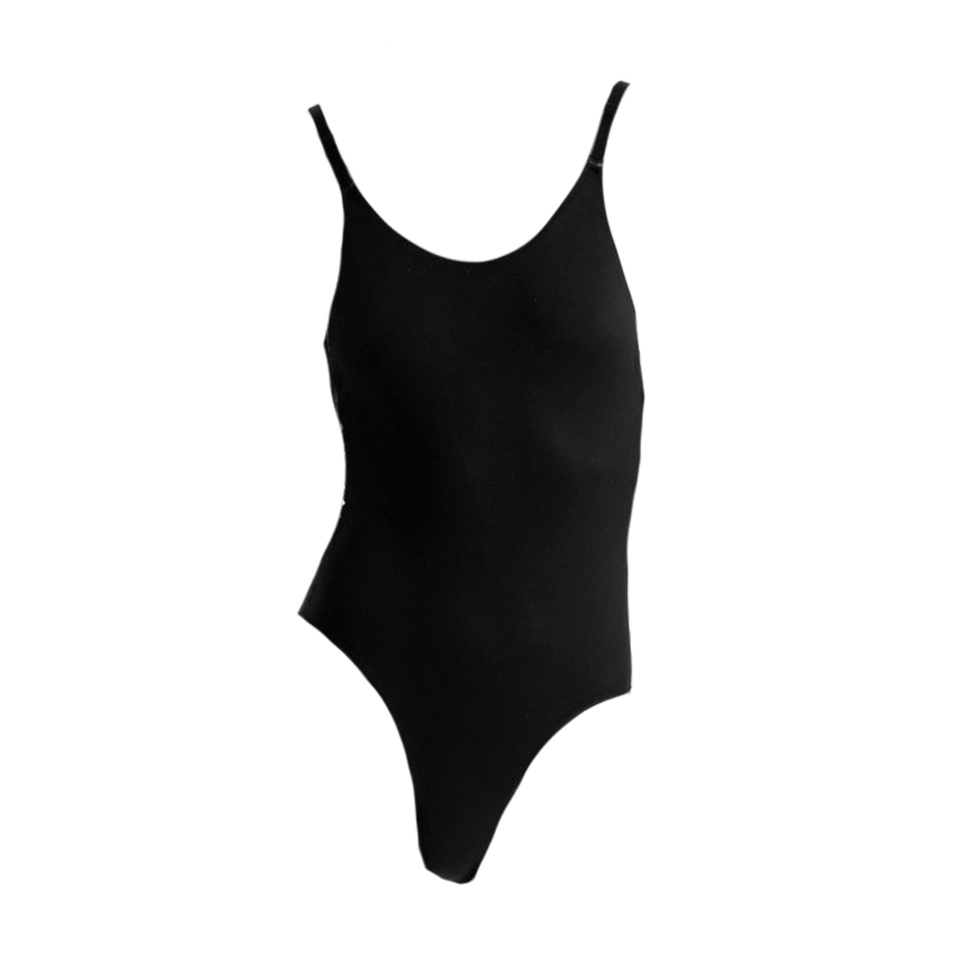 SILKY Childrens Girls Invisible Low Back Dance Camisole (Black)