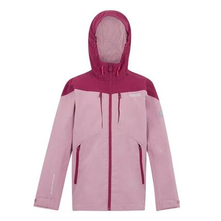 Veste Imperméable HIGHTON Enfant (Gris Phoque / Gris / Noir)