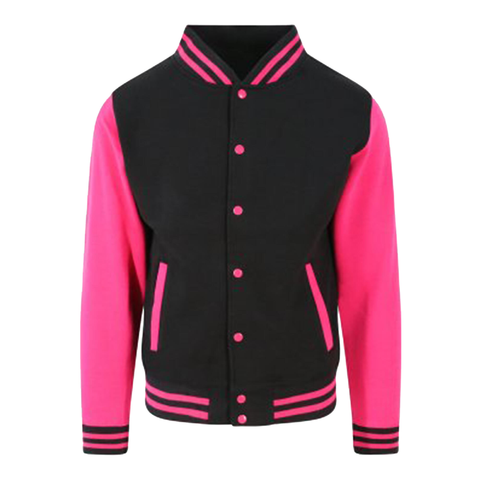 black / fluo bubblegum pink