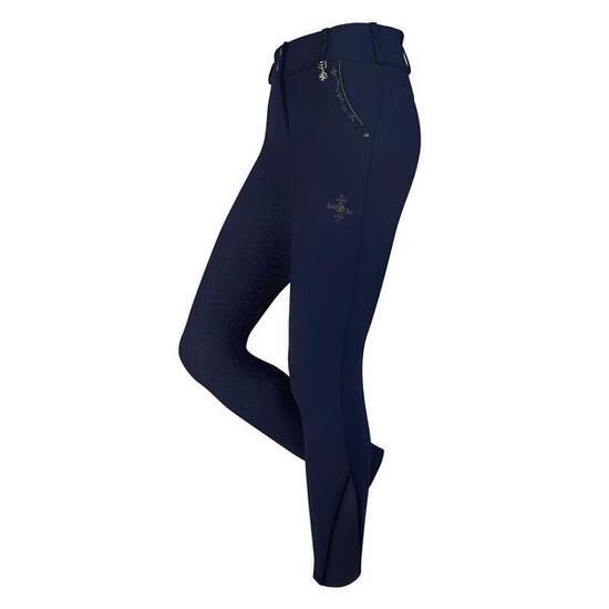 Pantalon équitation full grip femme Fair Play Jasmine Fleur