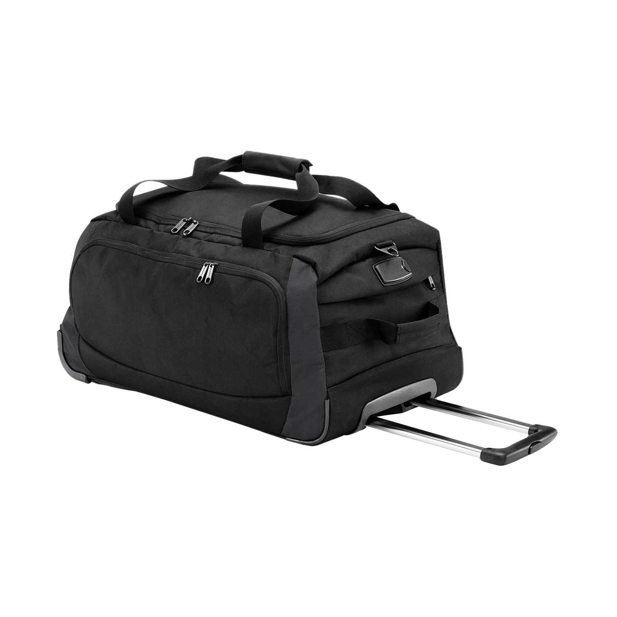 QUADRA Tungsten 2 Wheeled Suitcase (Black/Graphite)