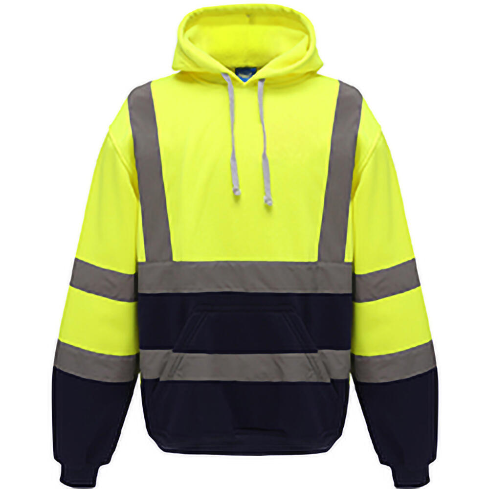 fluo neon yellow / navy blue