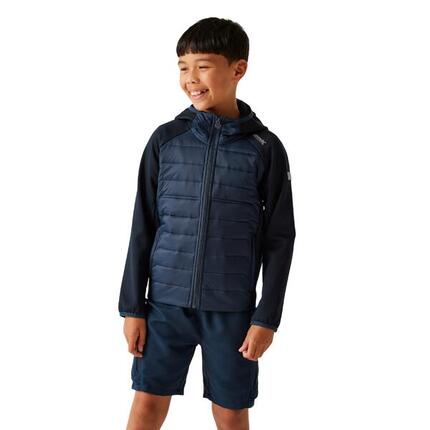 Veste Hybride À Capuche KIELDER Enfant (Bleu Marine)