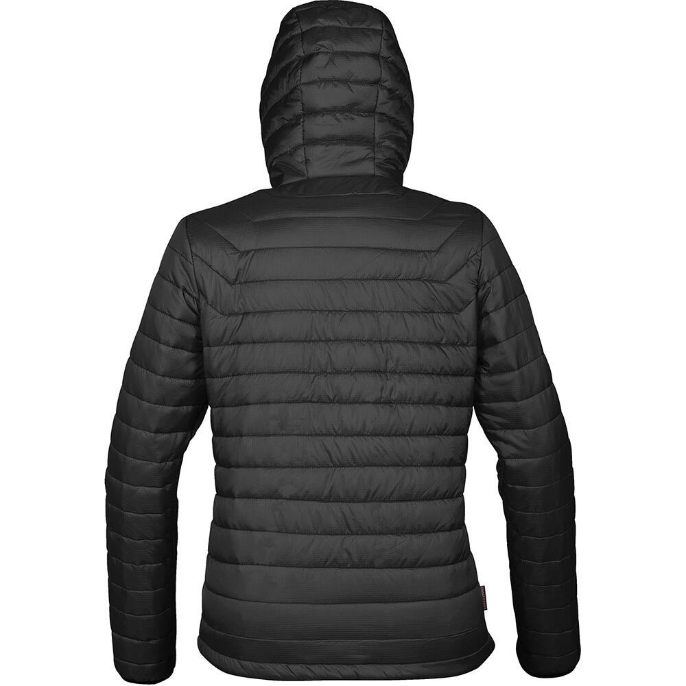 Gravity Veste Rembourrée Femme (Noir/Rouge) 2/3