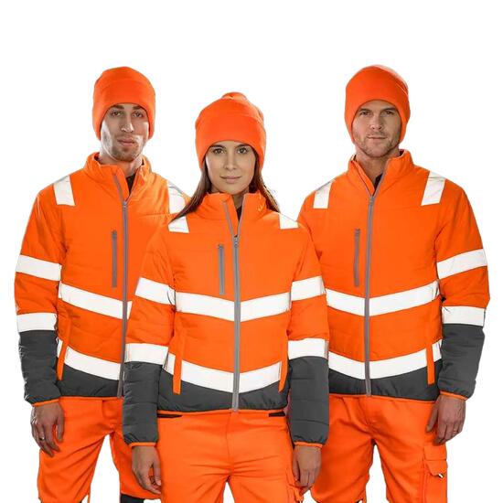 Veste Hautevisibilité Femmes (Orange Fluo / Gris)
