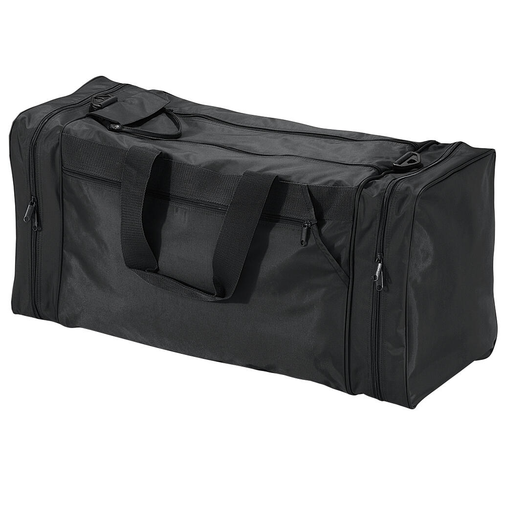 QUADRA Jumbo Sports Duffle Bag 74 Litres (Pack of 2) (Black)