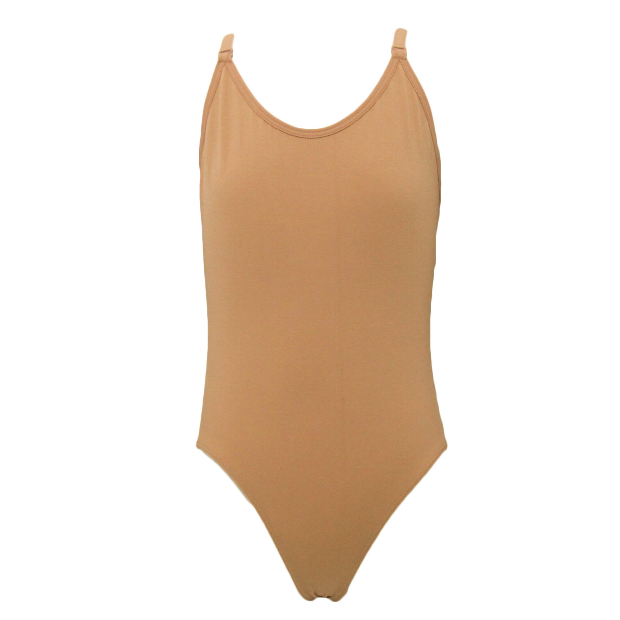 SILKY Girls Dance Seamless Low Back Leotard (1 Garment) (Nude)