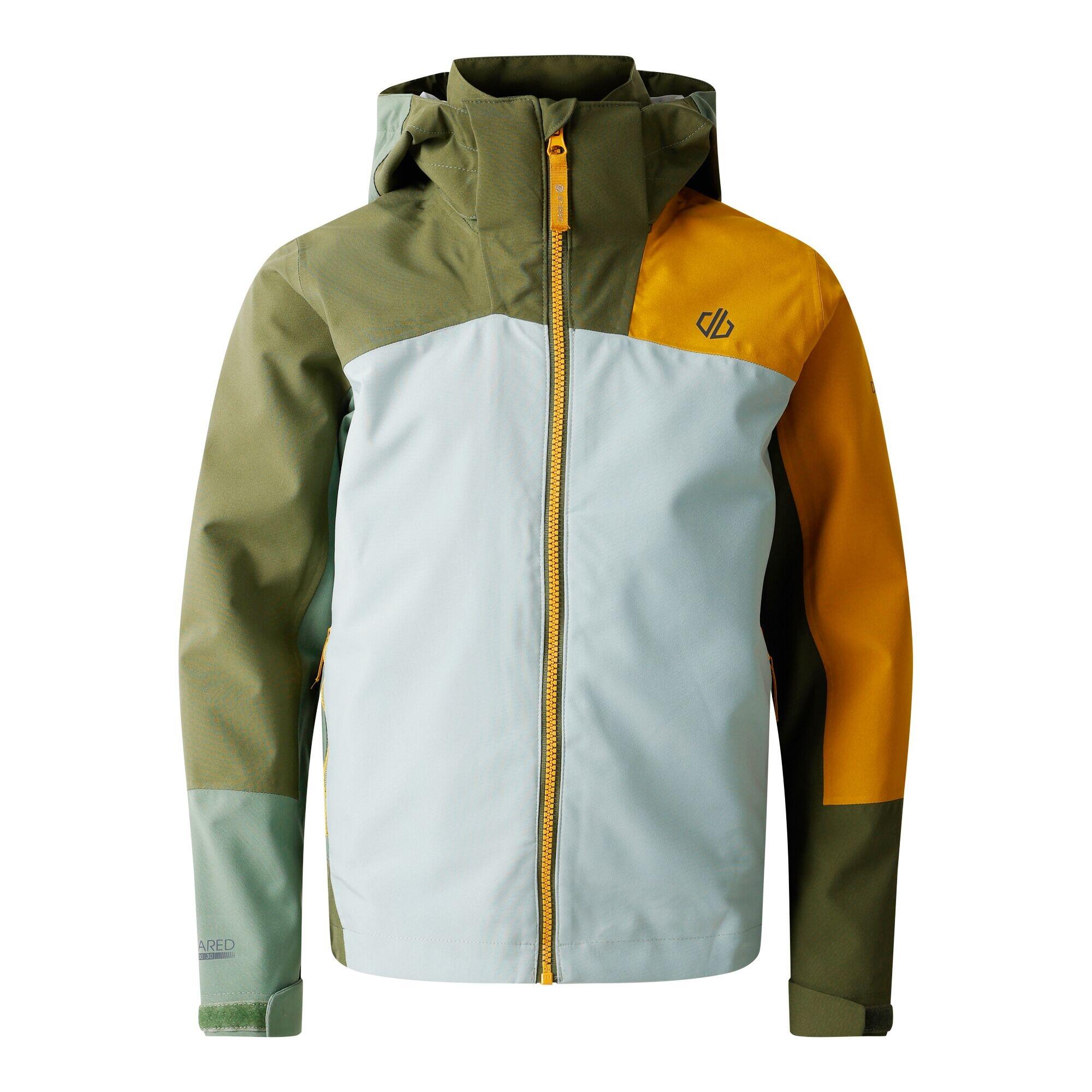 DARE 2B Giacca Impermeabile Bambini Dare 2B Explore II Verde Olivina Verde Siepe