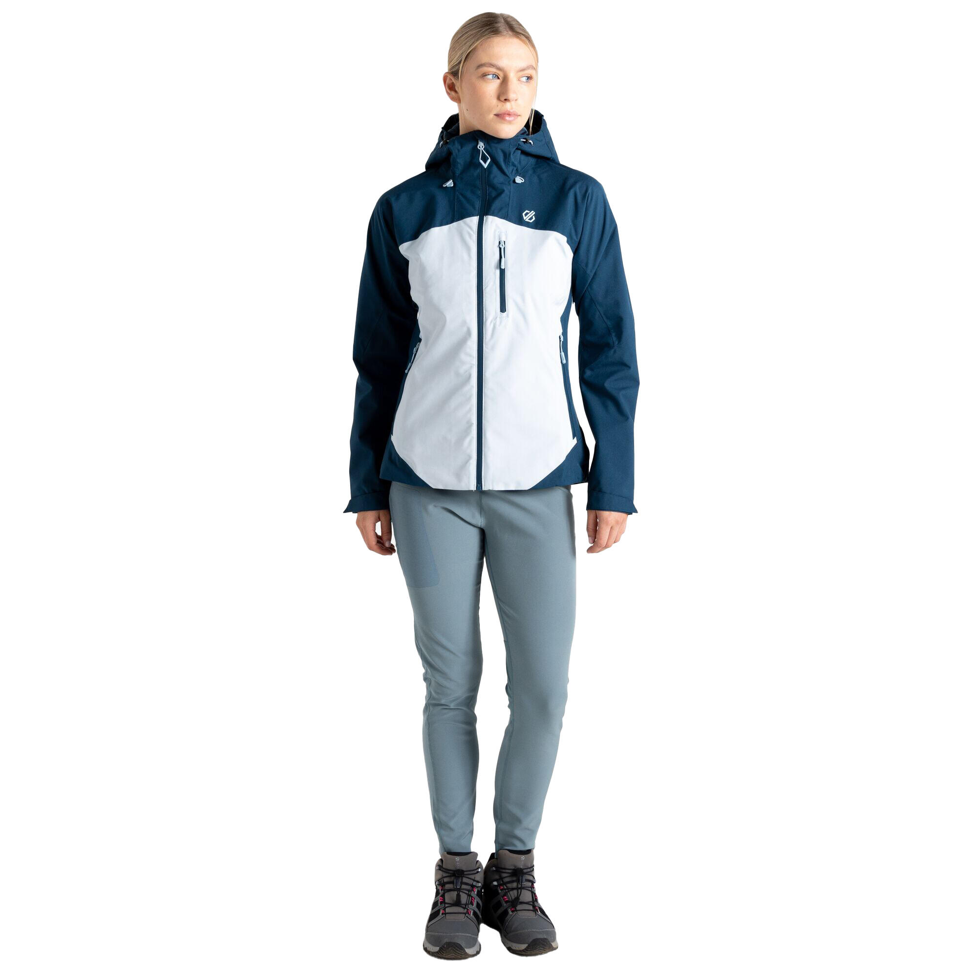 Dames Torrek II Colour Block Waterdichte Jas (Skyway/Moonlight Denim) 3/4
