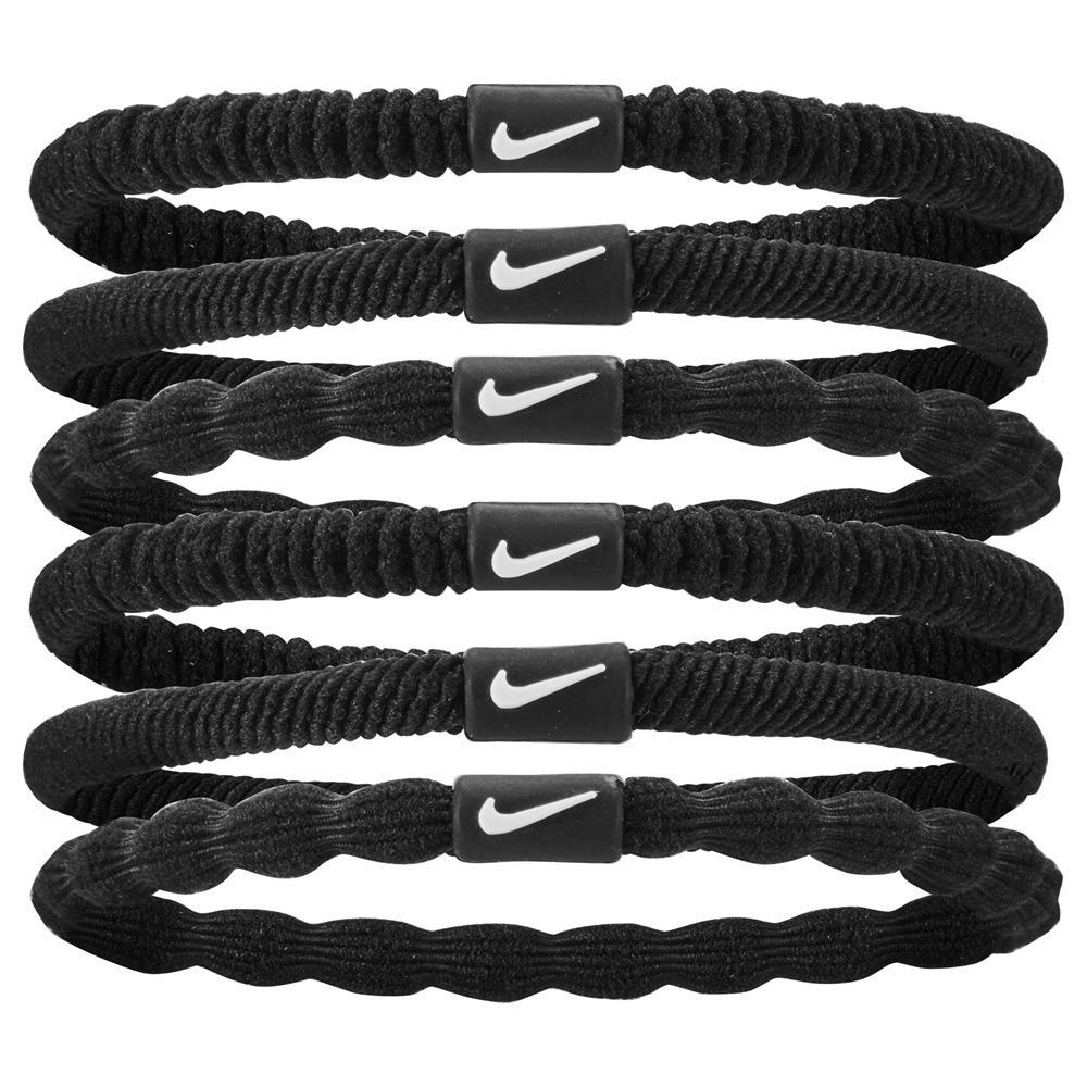 2024 Flex Hair Ties (Pack of 6) (Black)