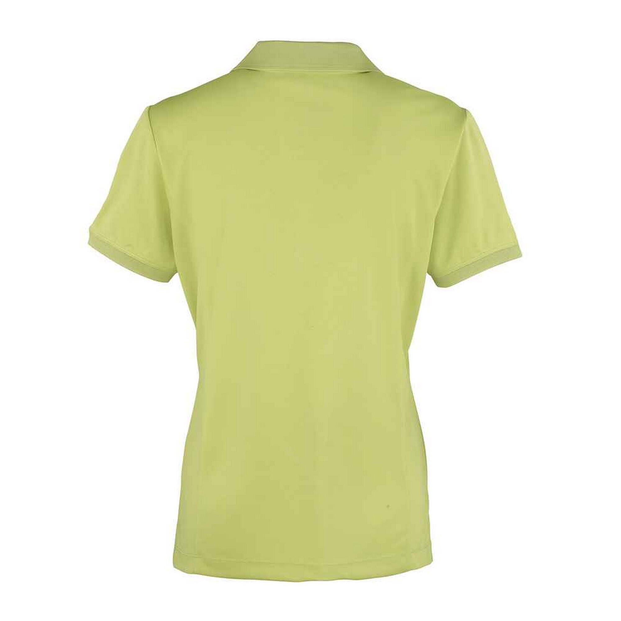 "Coolchecker" Poloshirt für Damen Limone 2/4