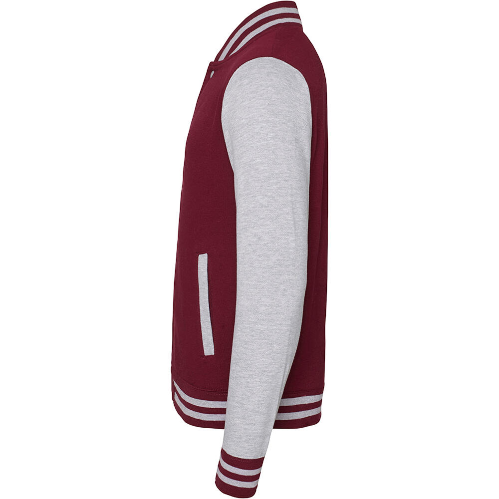 Veste Hommes (Bordeaux/Gris) 3/3
